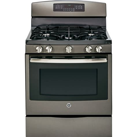 ge five burner gas range